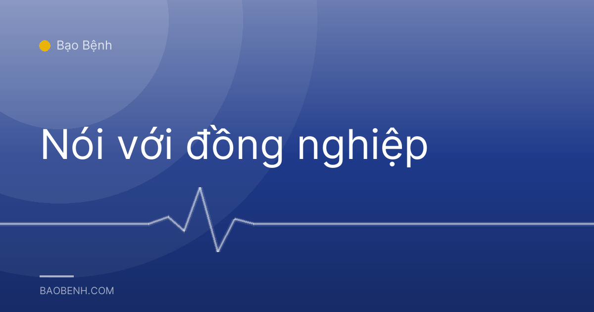 Nói với đồng nghiệp
